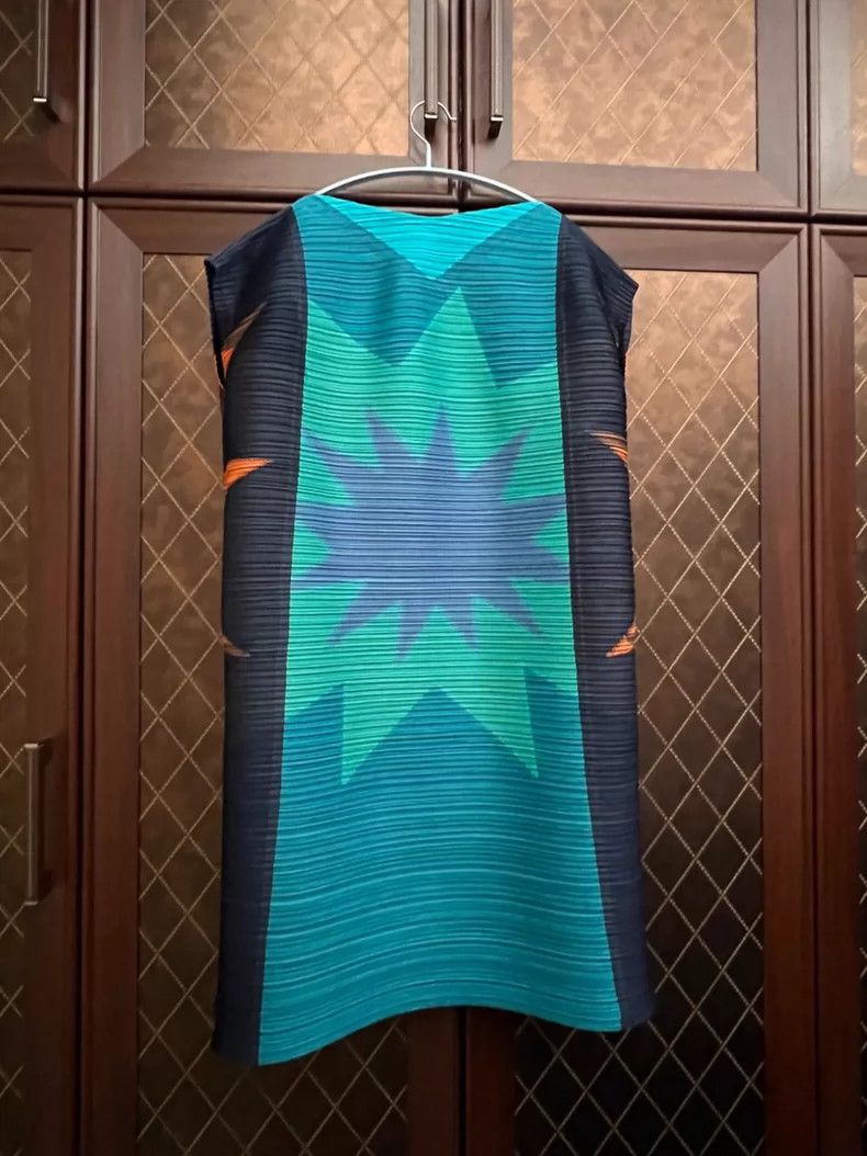 Issey Miyake Issey Miyake Patchwork explosion dress Size XXL / US 16-18 / IT 52-54 - 3 Thumbnail