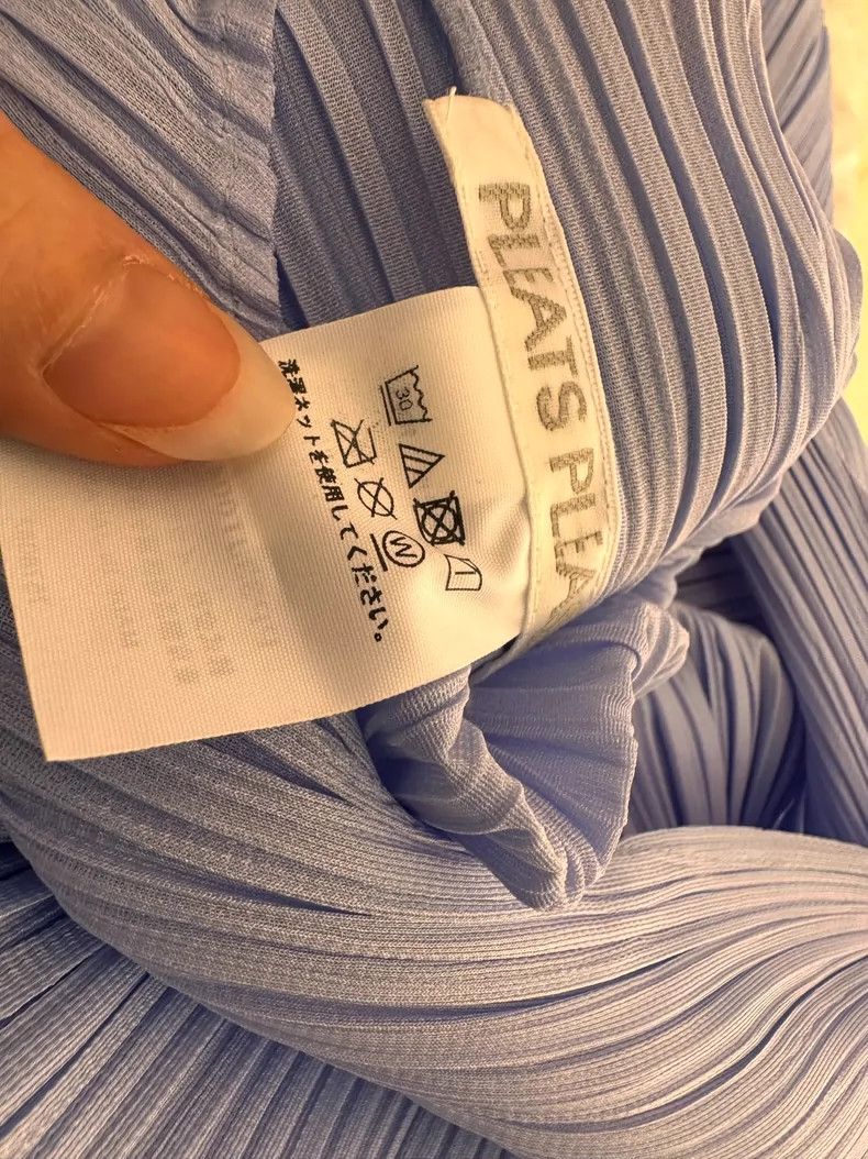 Issey Miyake Issey Miyake size:4 Blue pleated sleeveless vest Size S / US 4 / IT 40 - 3 Thumbnail