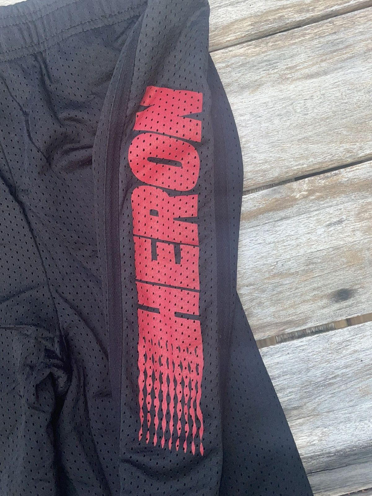 Heron Preston Heron Preston mesh racing shorts [L] Size US 34 / EU 50 - 4 Thumbnail