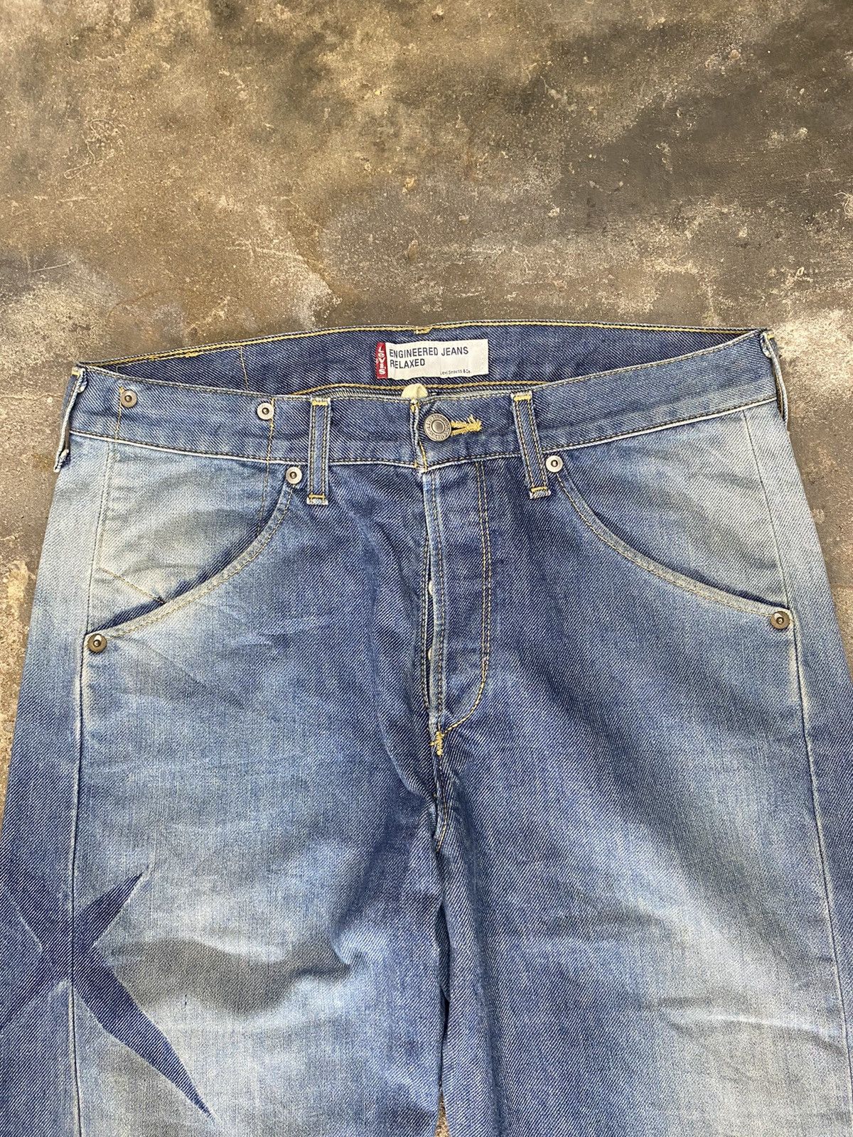 Japanese Brand × Levi's × Vintage Lev’is blue jeans wash japanese brand Size US 30 / EU 46 - 2 Thumbnail