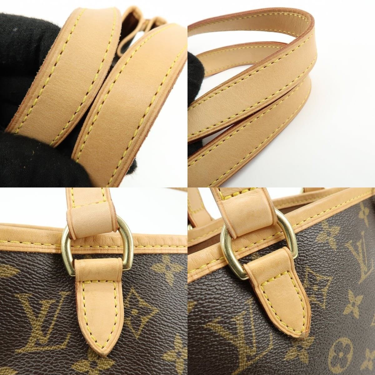 Louis Vuitton Louis Vuitton Monogram Batignolles Tote Brown Size ONE SIZE - 4 Thumbnail