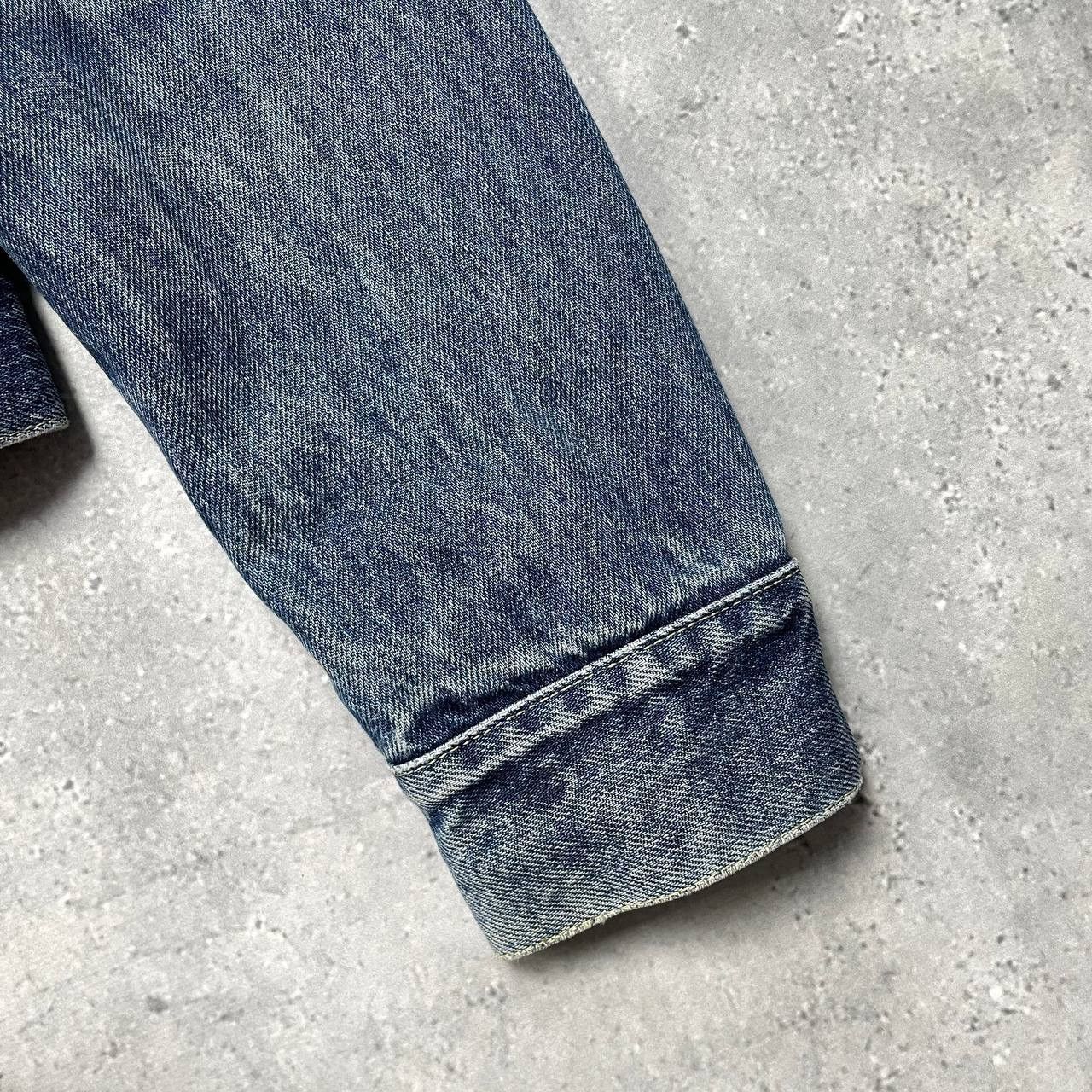 Diesel Vintage 90s Diesel Denim Trucker Jacket Women’s Blue Size M Size M / US 6-8 / IT 42-44 - 16 Thumbnail