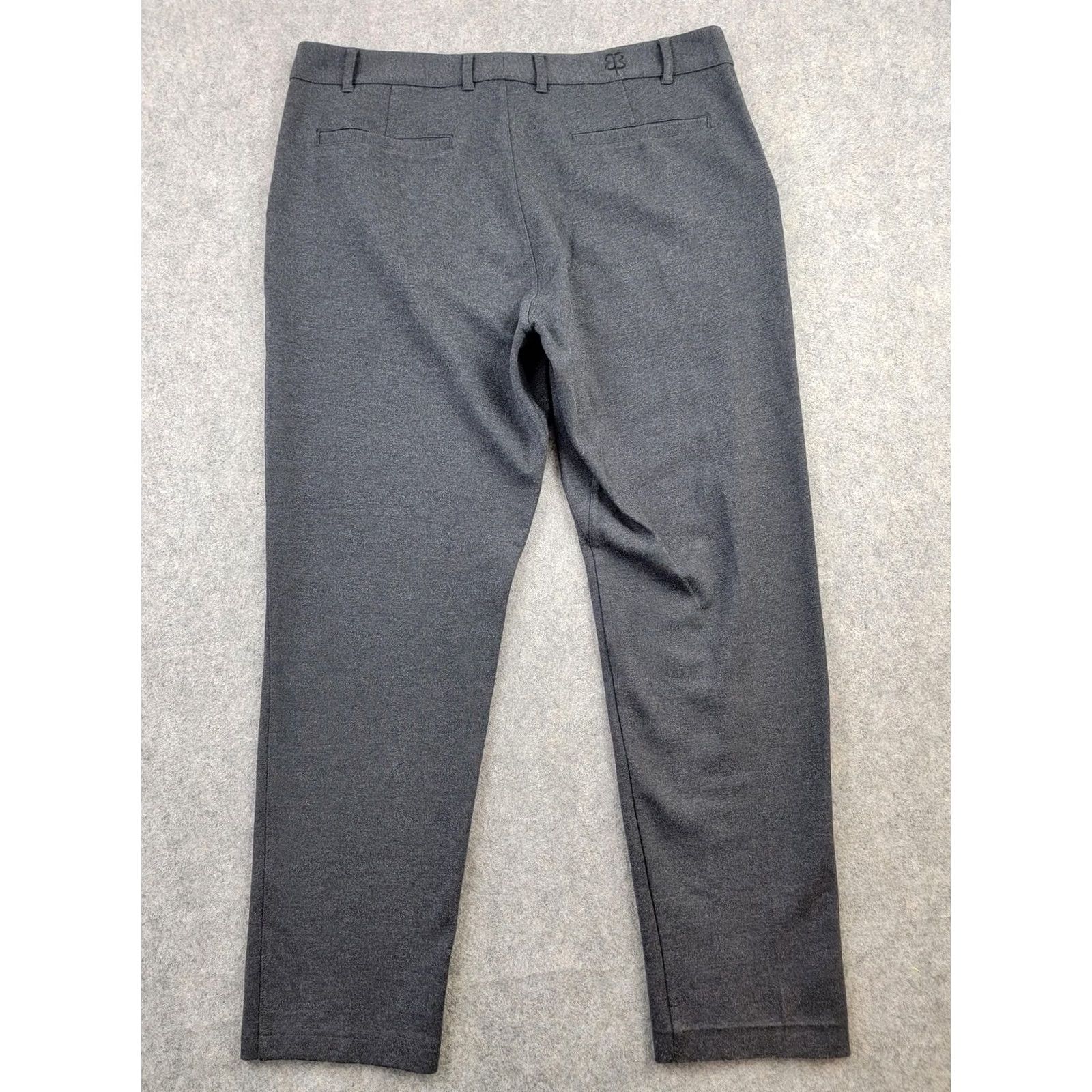 Vintage Betabrand Pants Womens 34x30 Gray Stretch Work Slacks Office Dress Pants Size 24" / US 00 / IT 34 - 7 Thumbnail