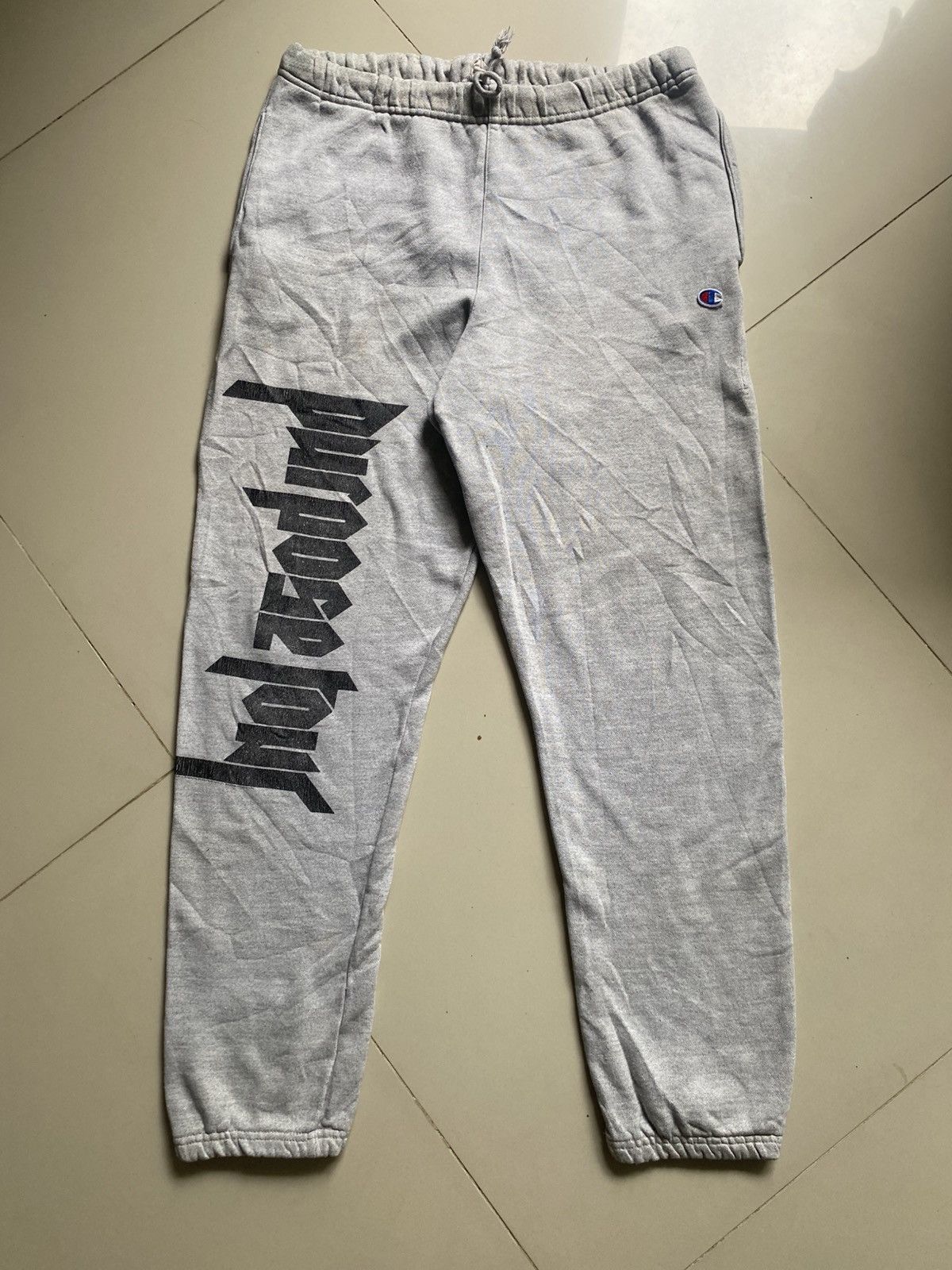 Justin Bieber Purpose tour merch x champion sweatpants Size US 32 / EU 48 - 1 Thumbnail