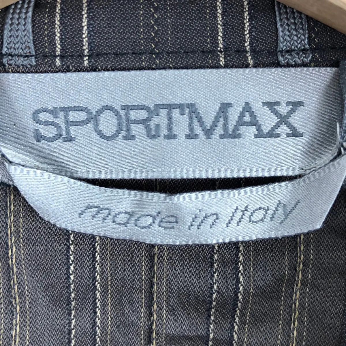 Max Mara MAX MARA SPORTMAX Collection Made In Italy Coat Striped Size S / US 4 / IT 40 - 10 Thumbnail