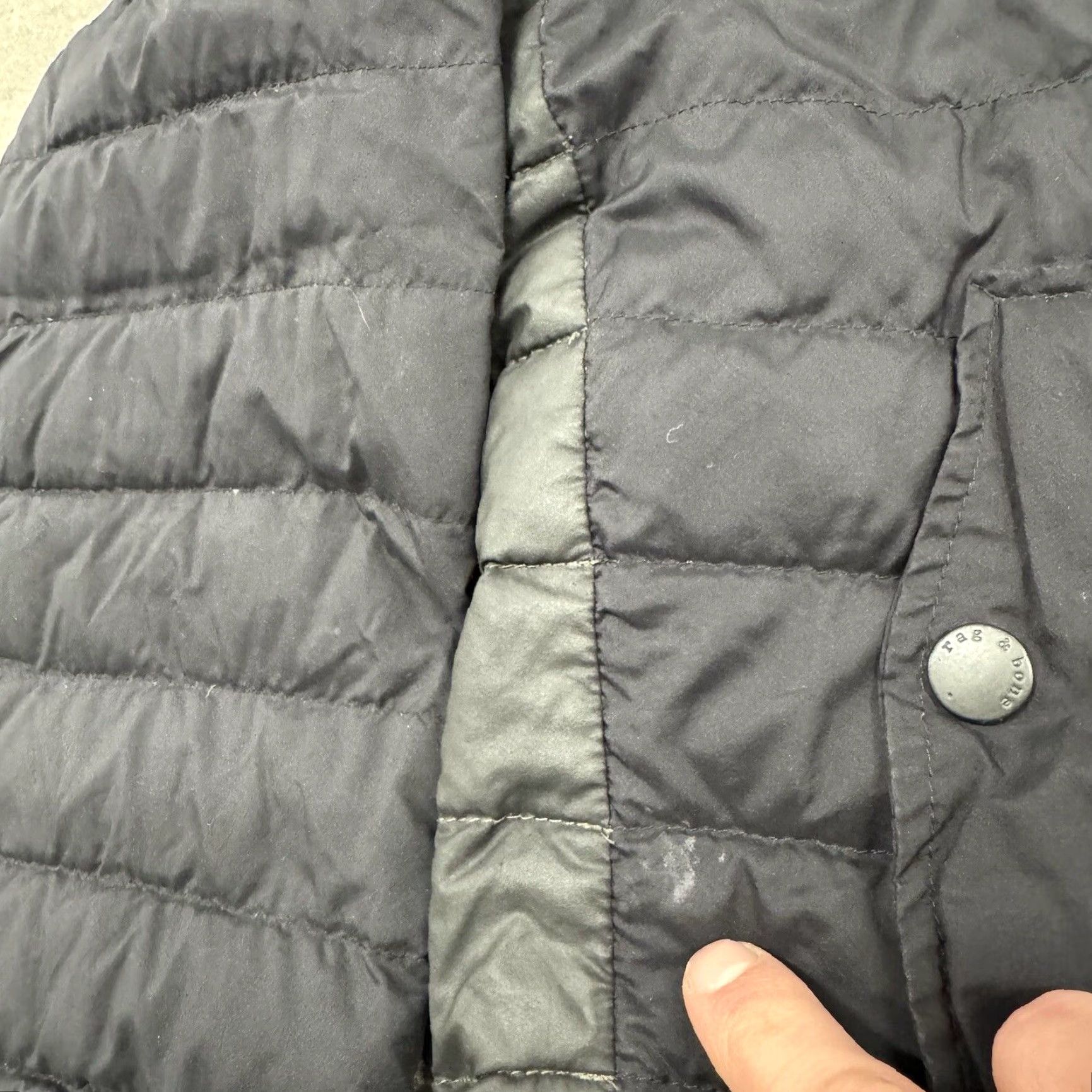 Rag & Bone Rag & Bone Mens Full Zip Puffer Down Jacket Black Sz 42 Size US XS / EU 42 / 0 - 5 Thumbnail