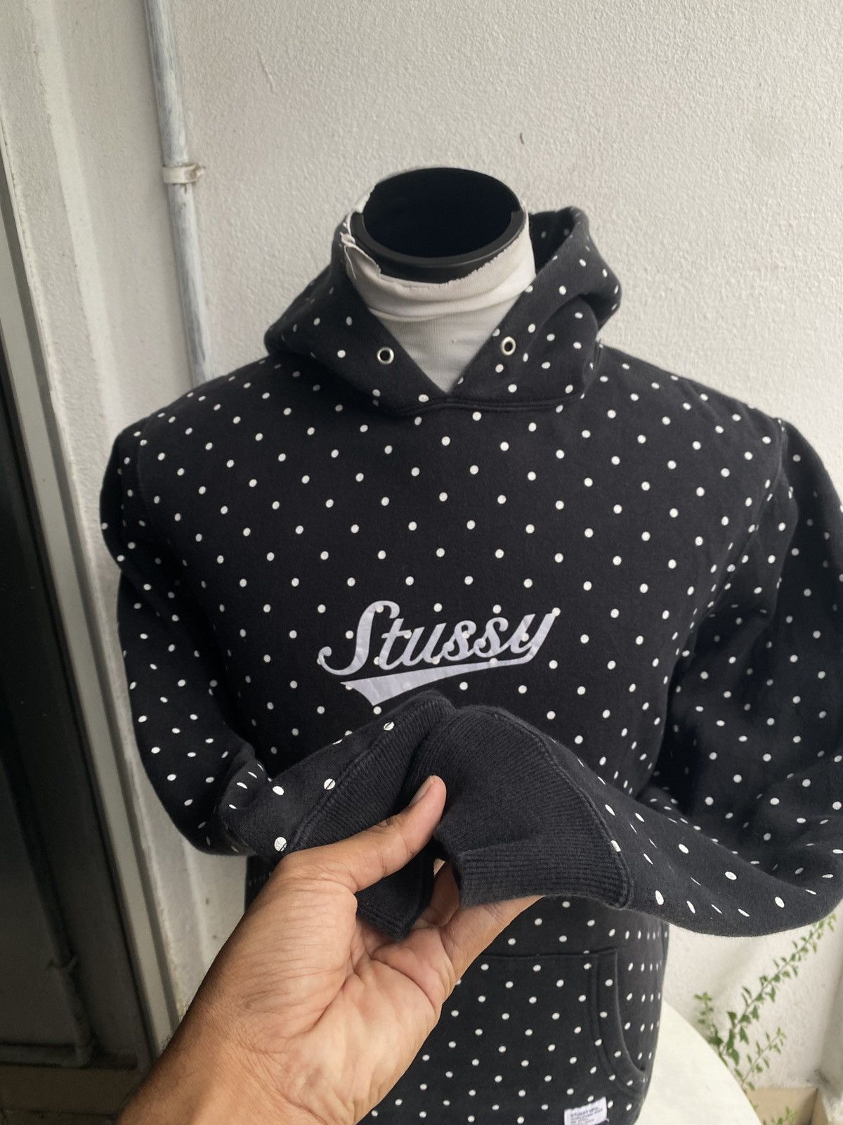 Stussy Vintage Stussy Hoodie Palkadot Size US M / EU 48-50 / 2 - 5 Thumbnail