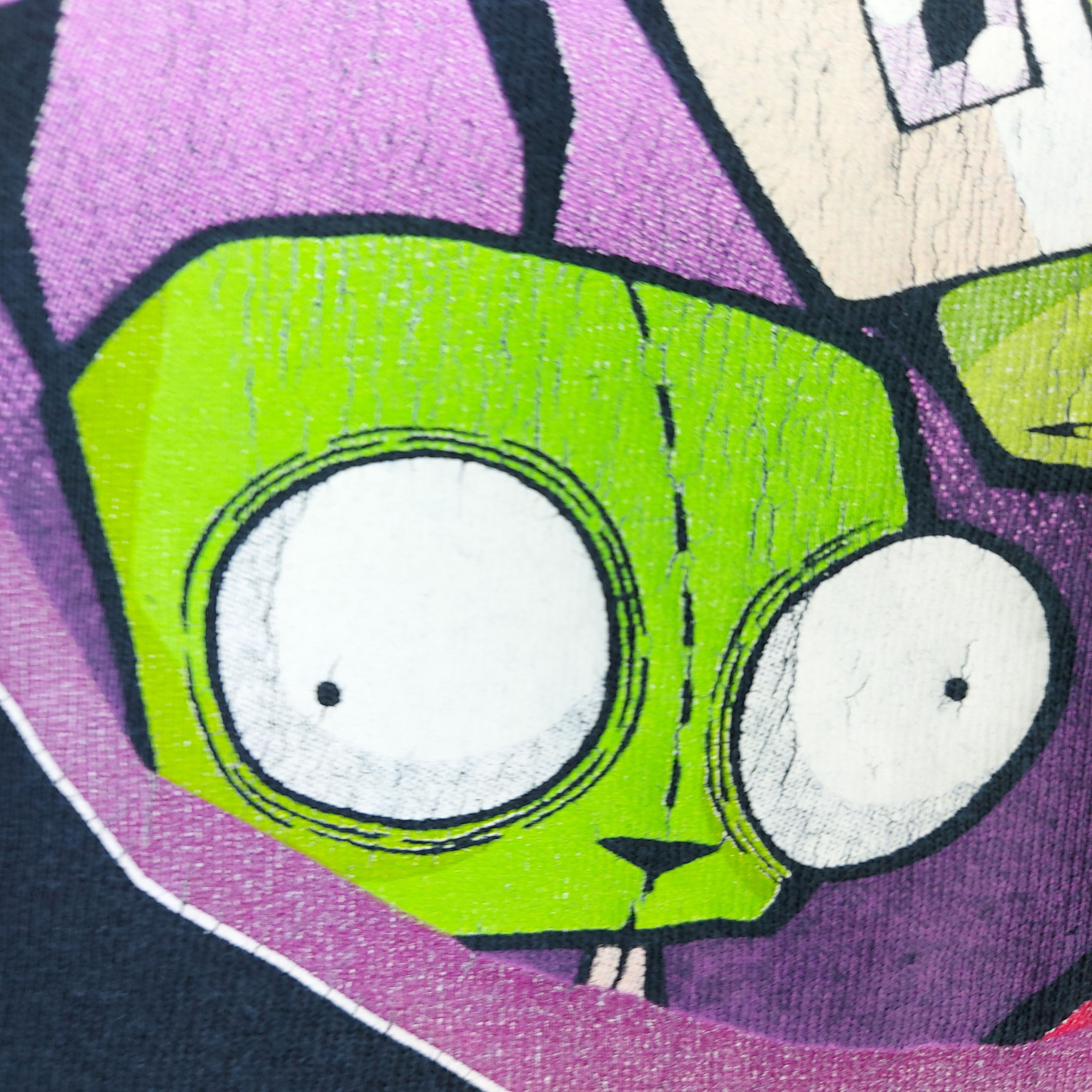 Nickelodeon Vintage 2004 Nickelodeon Invader Zim We're Perfectly TEE Size US XL / EU 56 / 4 - 4 Thumbnail