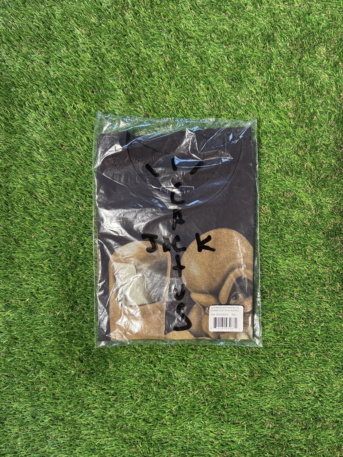 Travis Scott × WWE WWE x Travis Scott Coldstone Steve Austin Tee Size US L / EU 52-54 / 3 - 2 Thumbnail