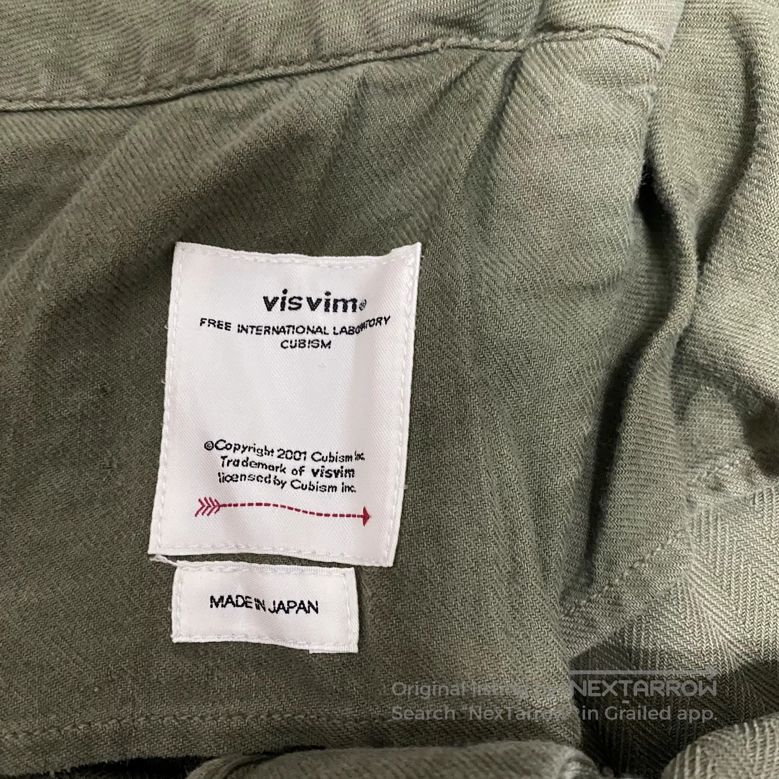 Visvim VISVIM 20SS VETERANS CRASH Cargo Shorts. Size US 42 / EU 58 - 3 Thumbnail
