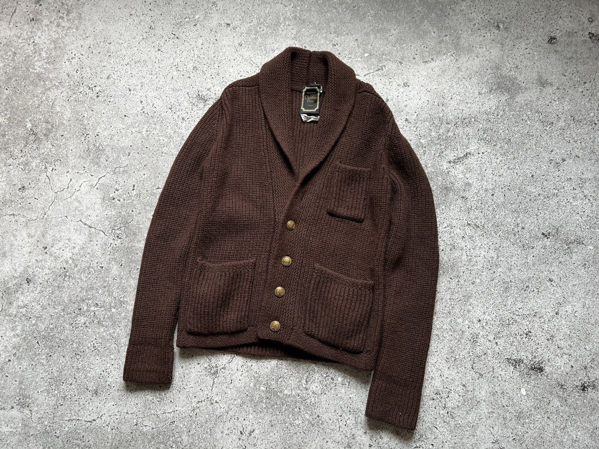 Dior Dior vintage wool cardigan sweater brown Size M / US 6-8 / IT 42-44 - 3 Thumbnail