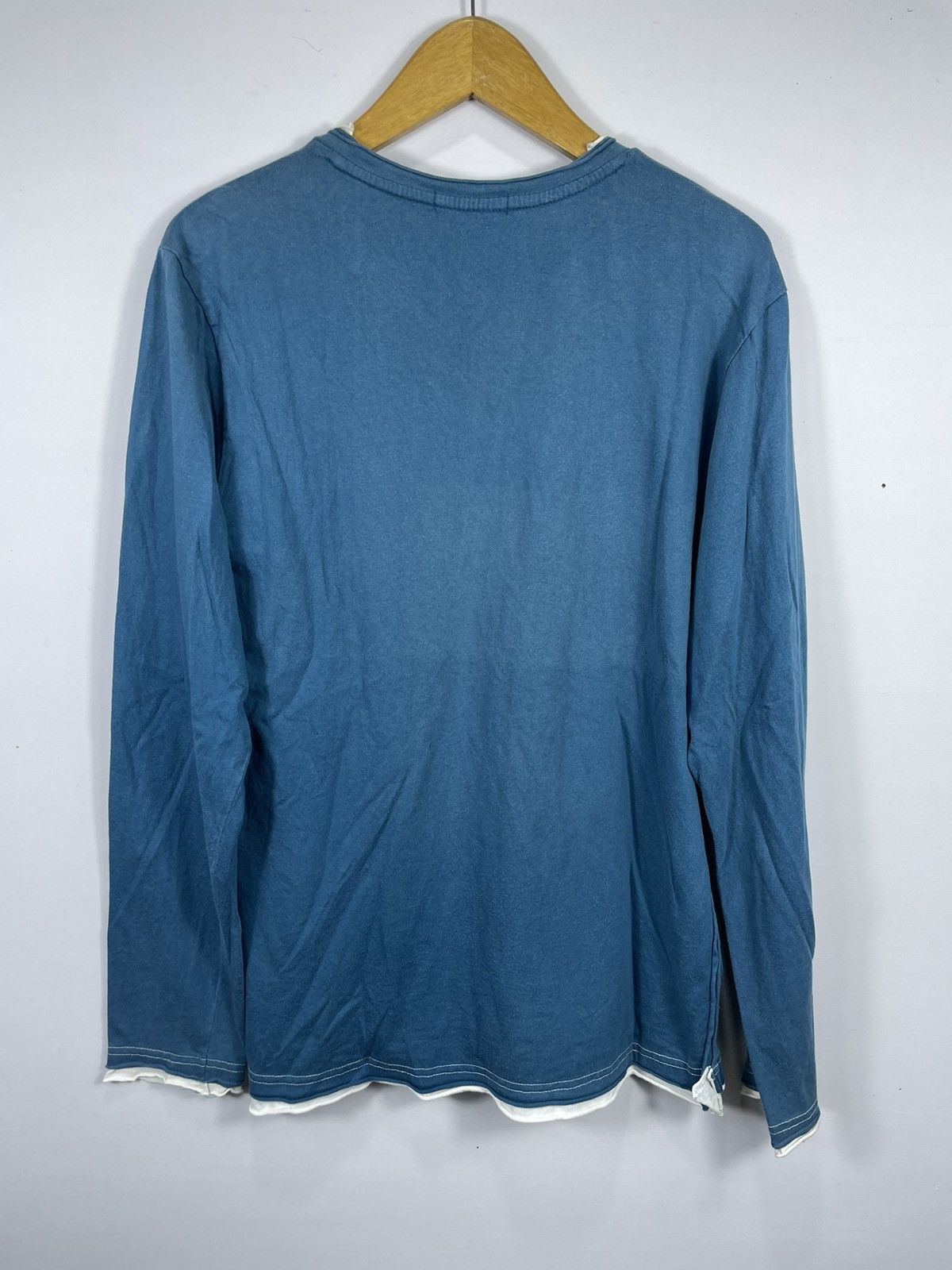 Japanese Brand CRAZY CLIRIDE POEM DOUBLE LAYER LONG SLEEVE PUNK STYLED Size US M / EU 48-50 / 2 - 3 Thumbnail