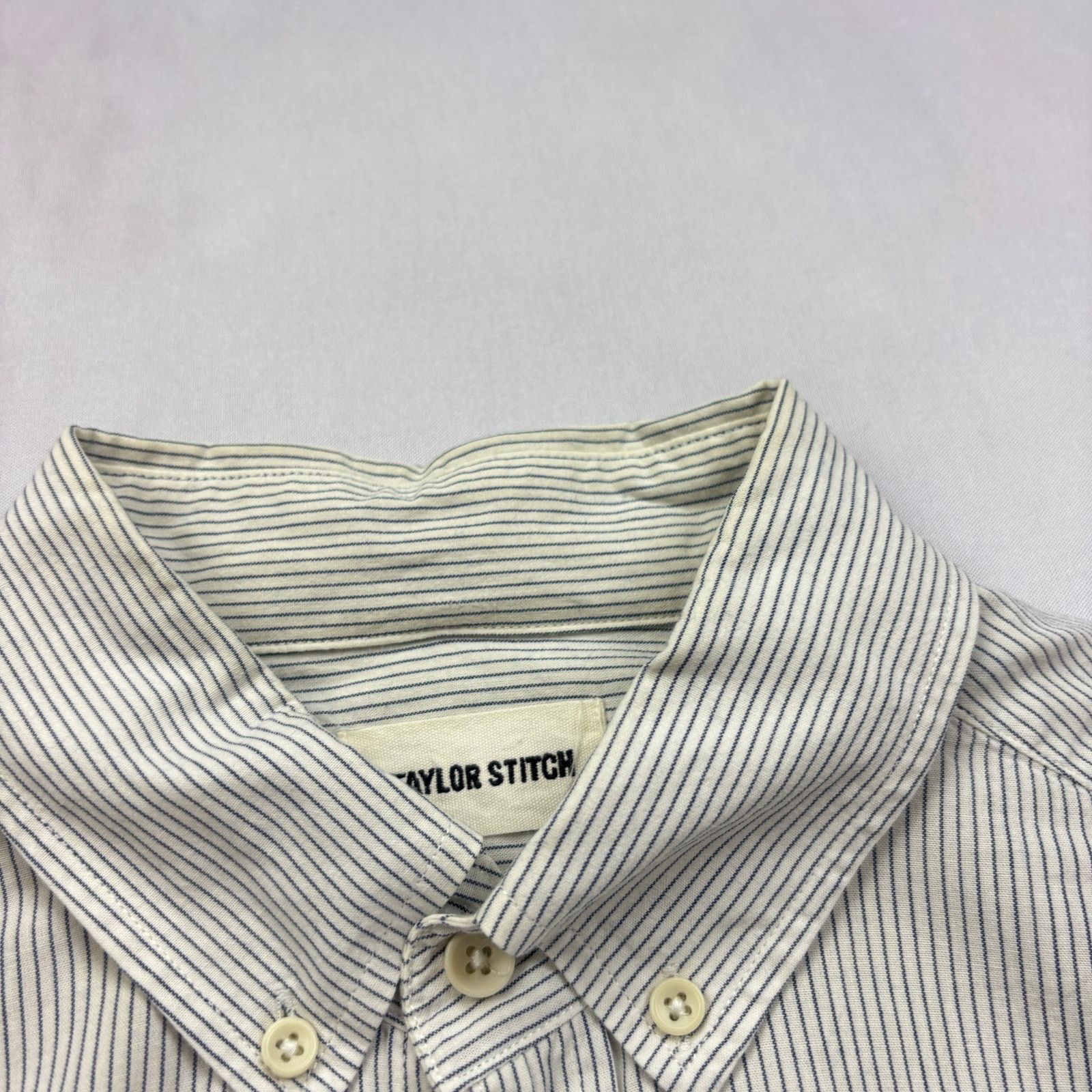 Taylor Stitch Taylor Stitch Striped Button Down Oxford Shirt Men's 40 Size US M / EU 48-50 / 2 - 7 Thumbnail