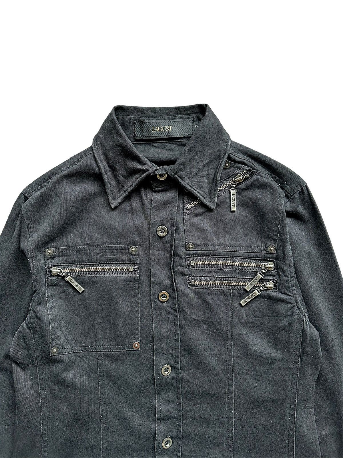 Lip Service SS06 - Lagust Anarchism multizipper shirt Size US M / EU 48-50 / 2 - 8 Thumbnail