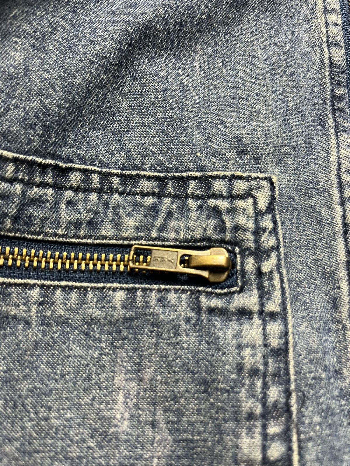Supreme Supreme Vampire Denim Zip Up Shirt Blue 2018 Jacket Size US M / EU 48-50 / 2 - 4 Thumbnail