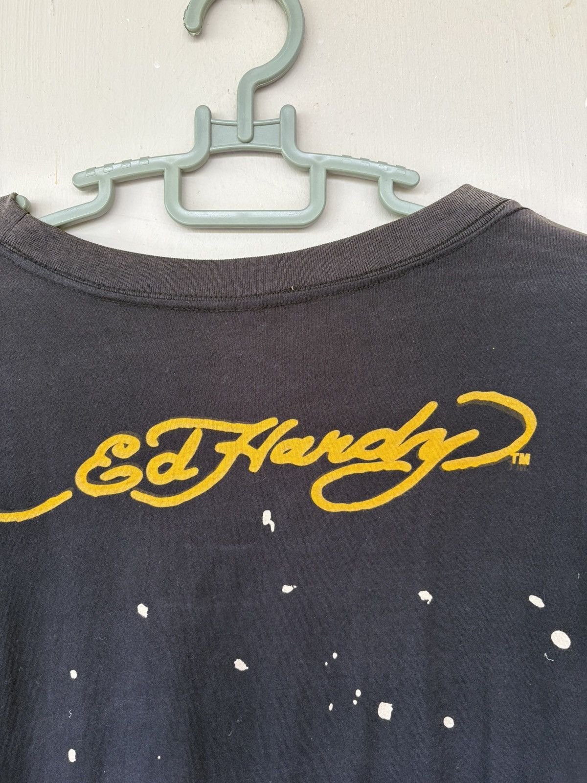 Ed Hardy Ed Hardy Long Sleeve Shirt Love Dog Big Logo Size US XXL / EU 58 / 5 - 8 Thumbnail