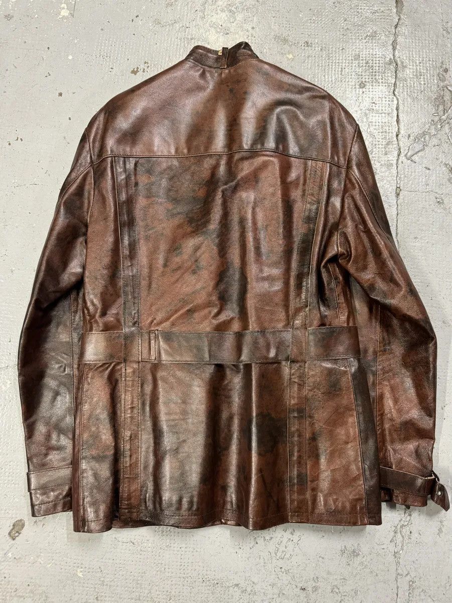 Imperial 2000s Imperial Obscur Brown Leather Straps Jacket Size US M / EU 48-50 / 2 - 5 Thumbnail