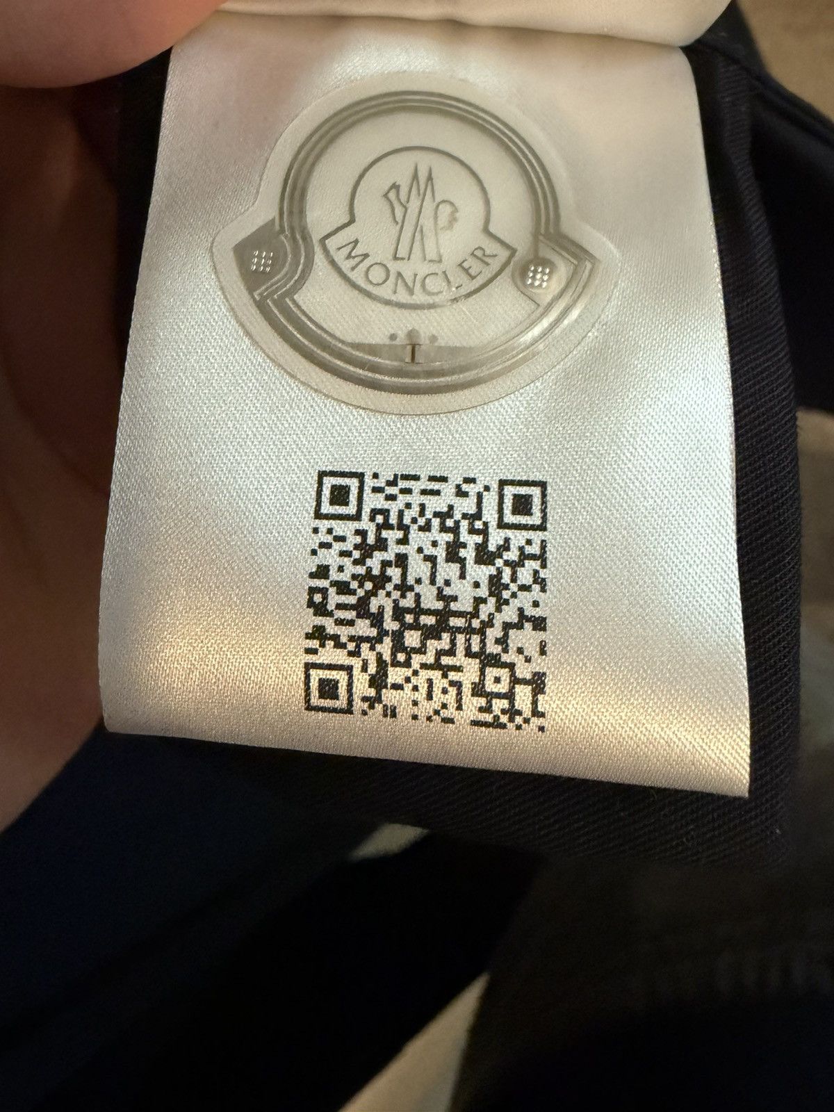 Moncler [BNWT] Moncler Cotton Gabardine Jacket - Navy Blue (Size M) Size US M / EU 48-50 / 2 - 13 Thumbnail