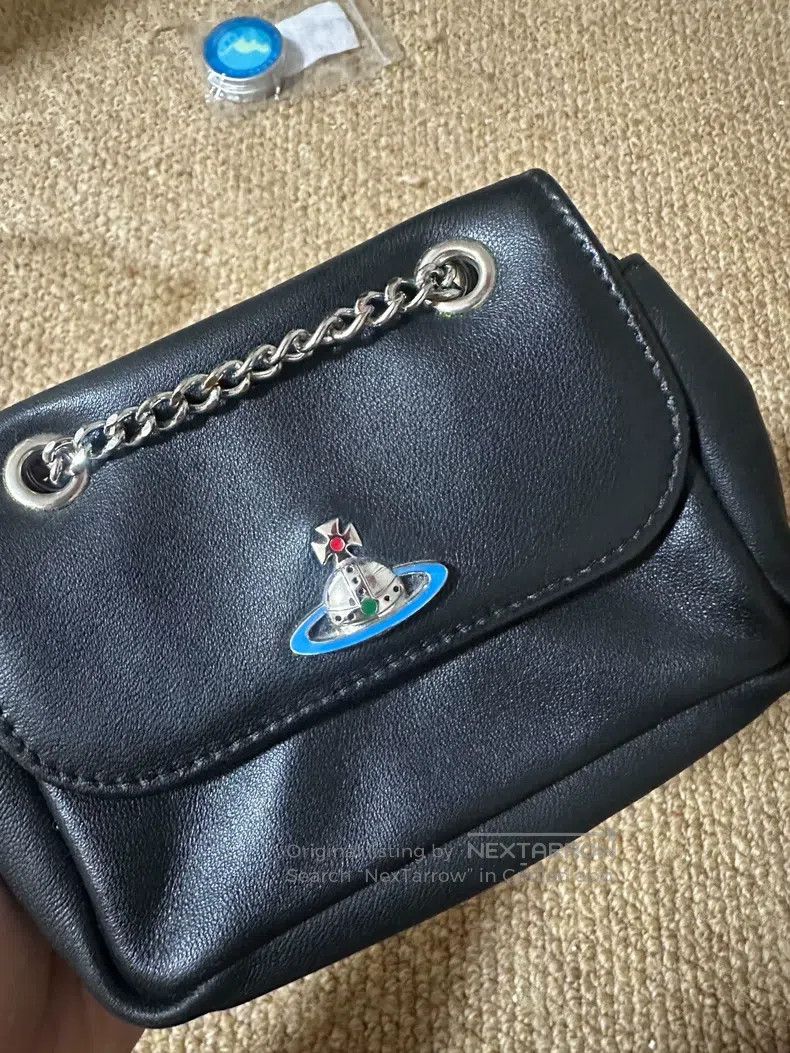 Vivienne Westwood Vivienne Westwood size os Black Leather Mini Bag, Mini Bag Size ONE SIZE - 4 Thumbnail