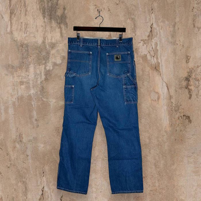 Vintage Vintage Berne Carpenter Jeans Medium Wash Work Wear 90s Grailed