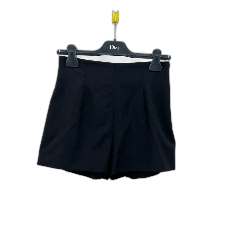 Dior Dior Dior Black Basic Shorts Size 36-2507 Size 35" - 1 Thumbnail