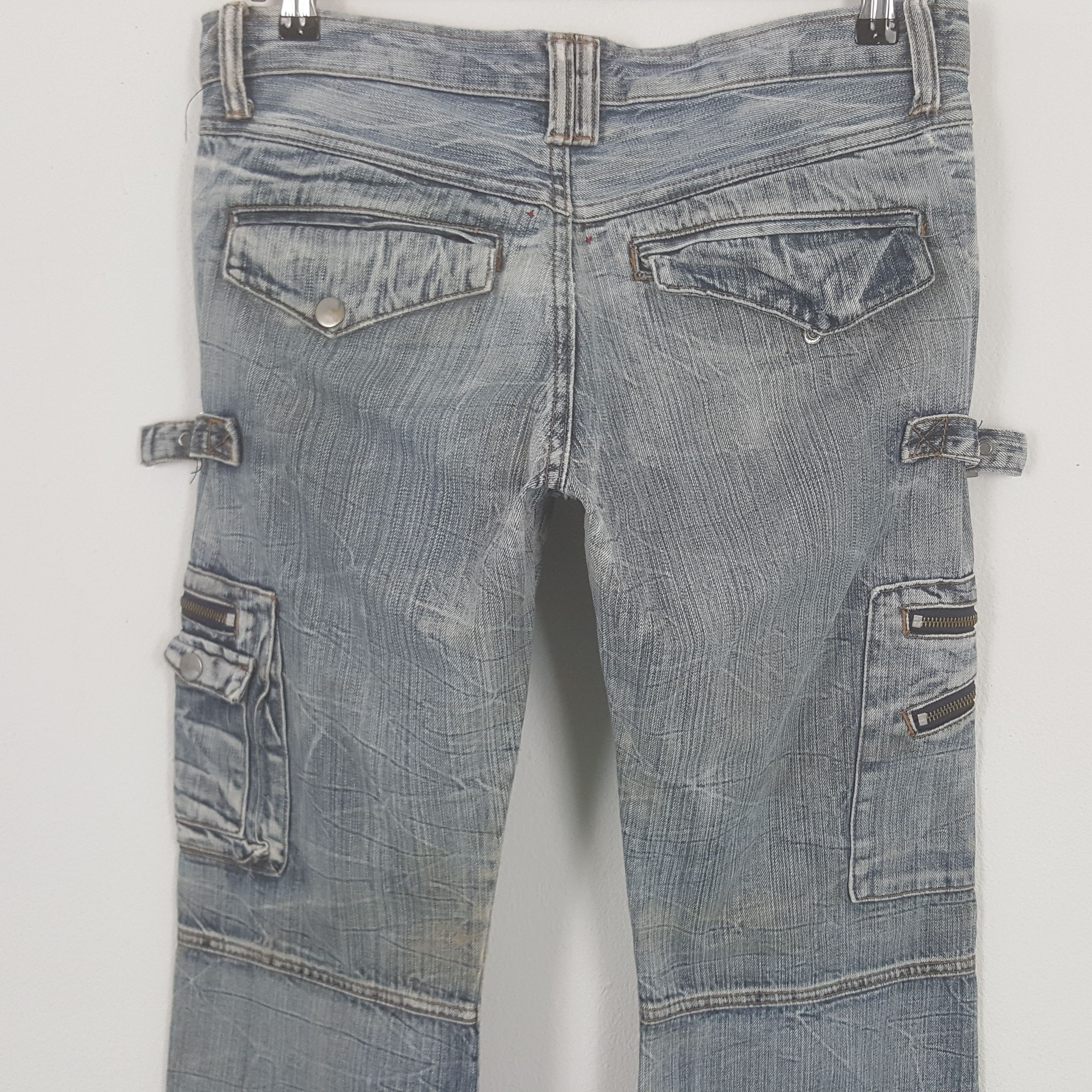 Japanese Brand × Vintage × semanticdesign Vintage Semantic Design Cargo Denim Pants Size US 32 / EU 48 - 5 Thumbnail