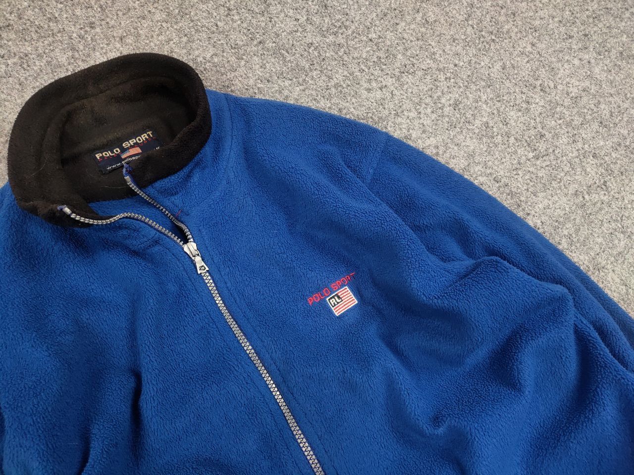 Polo Ralph Lauren Vintage 90s Polo Sport Ralph Lauren Fleece Pullover Jacket Size US L / EU 52-54 / 3 - 13 Thumbnail