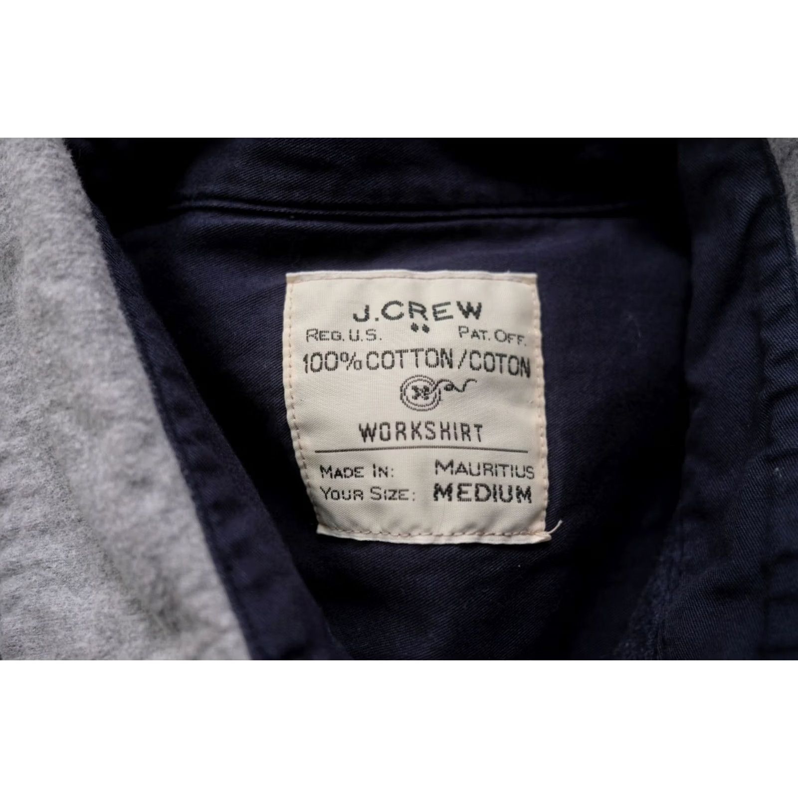 J.Crew VINTAGE J CREW Y2K CASUAL WORK SHIRT Long Sleeve Button Down M Blue Size US M / EU 48-50 / 2 - 6 Thumbnail