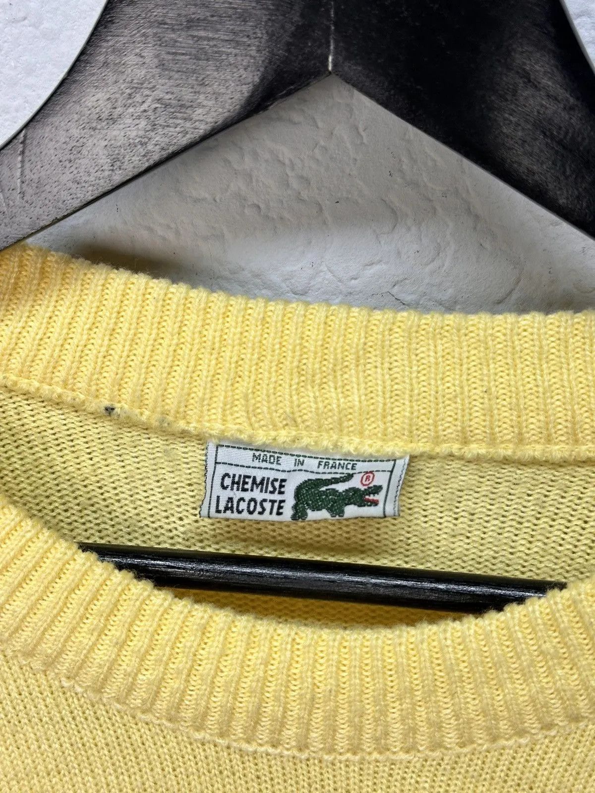 Lacoste Vintage Sweater Lacoste Knit Hand XL 90s Ralph Japanese Y2K Size US L / EU 52-54 / 3 - 5 Thumbnail
