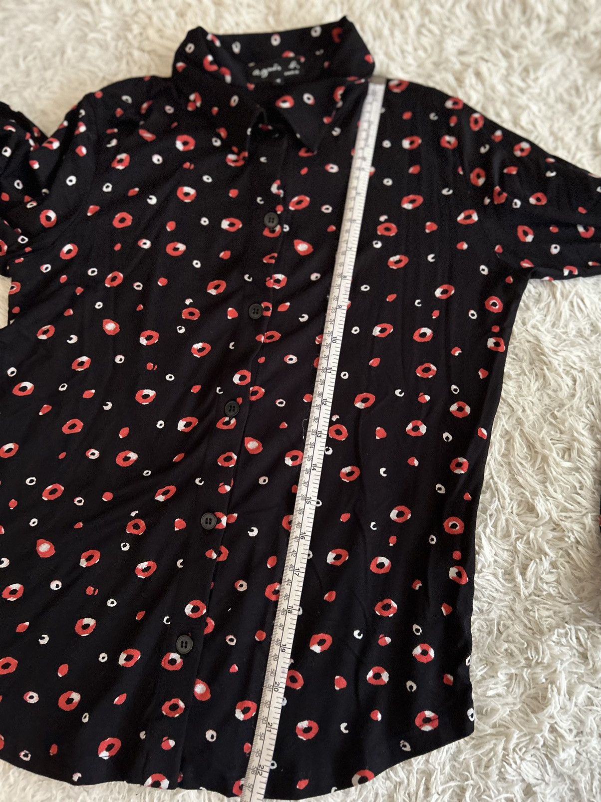 Designer × agnes b. Agnes B Floral Blouses Size M / US 6-8 / IT 42-44 - 8 Thumbnail