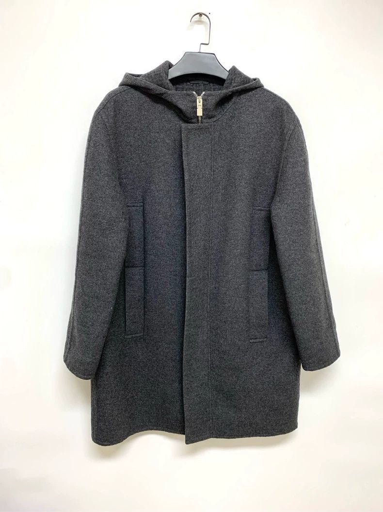 Givenchy Givenchy Size46 New Long Overcoat with Full Print Inside, s Size US M / EU 48-50 / 2 - 1 Thumbnail