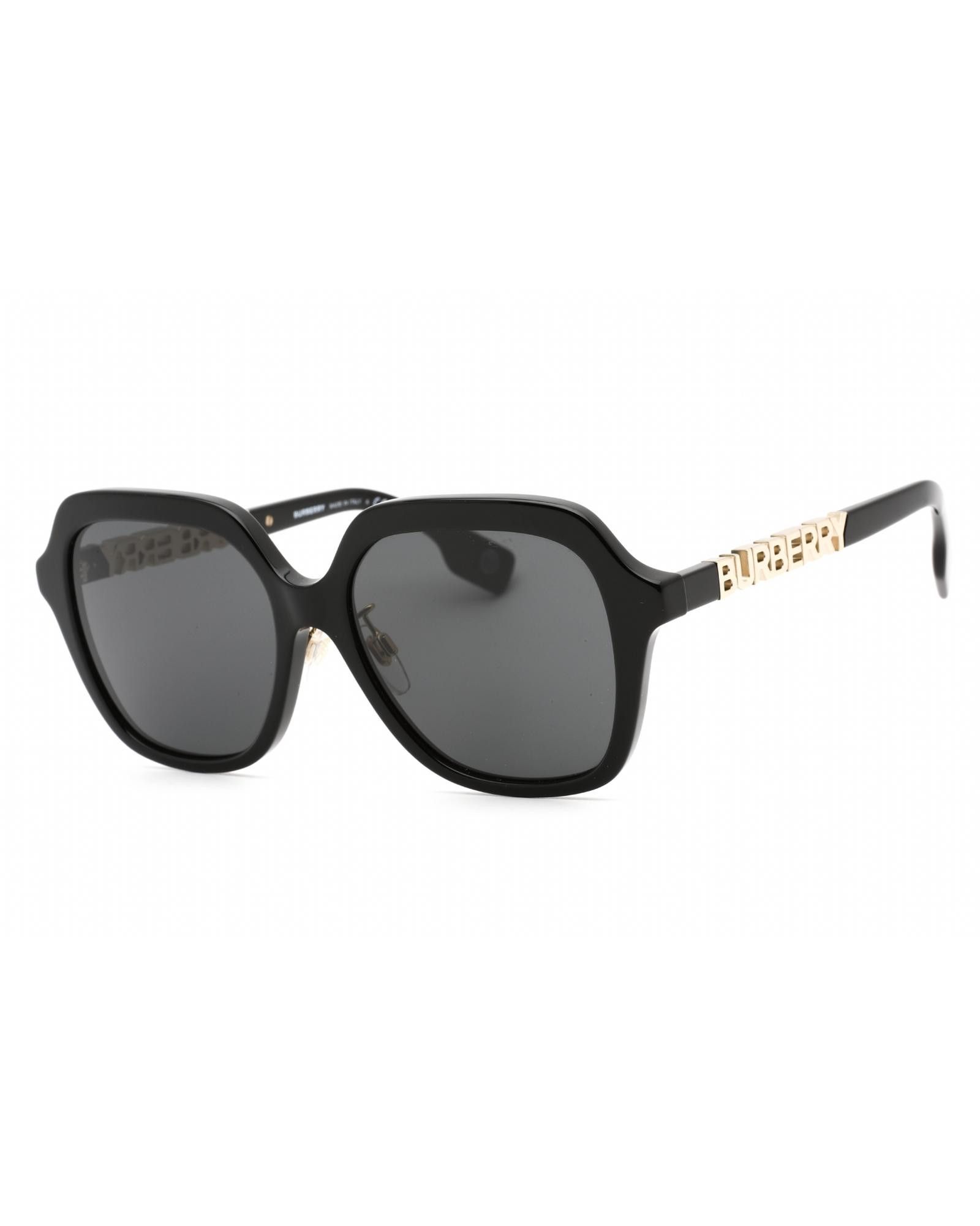 image of Burberry 0Be4389F Sunglasses Black/grey, Women's