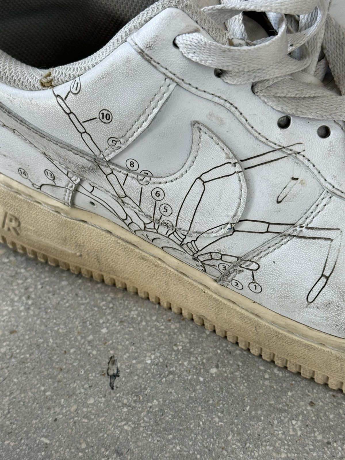 Nike Nike AF1 Custom Size US 10 / EU 43 - 4 Thumbnail