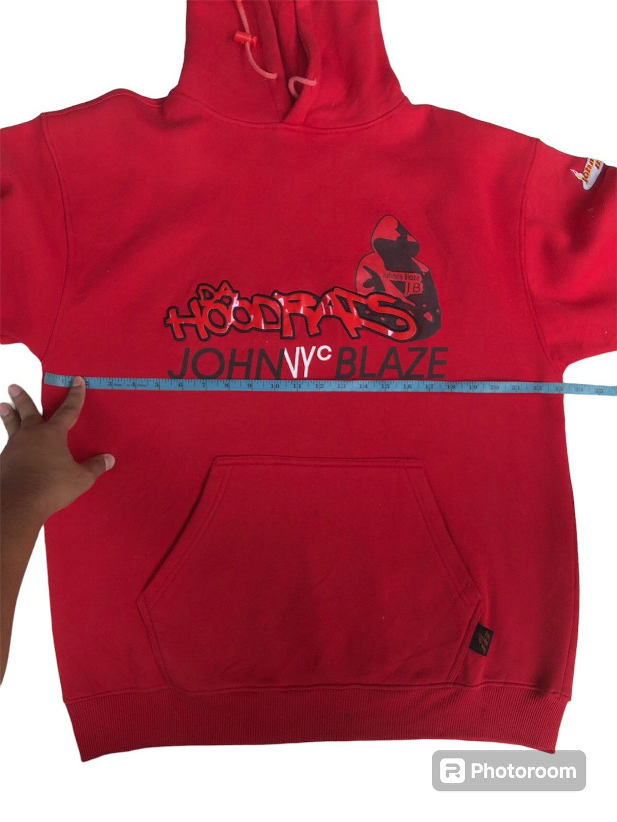 Vintage Johnny Blaze Embroidered Swearshirt Hoodie Size US L / EU 52-54 / 3 - 16 Thumbnail