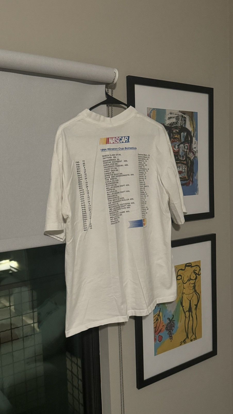 NASCAR 1994 Winston Cup Tee Shirt Size US XL / EU 56 / 4 - 3 Thumbnail