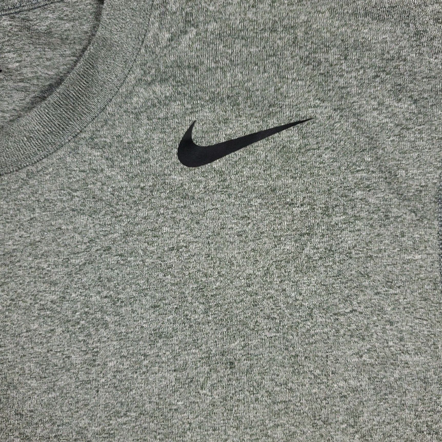 Nike Nike Dri-Fit T Shirt Mens Size Medium Gray Nike Dri-FIT Short Sleeve Crew Neck Pullover Size US M / EU 48-50 / 2 - 2 Thumbnail