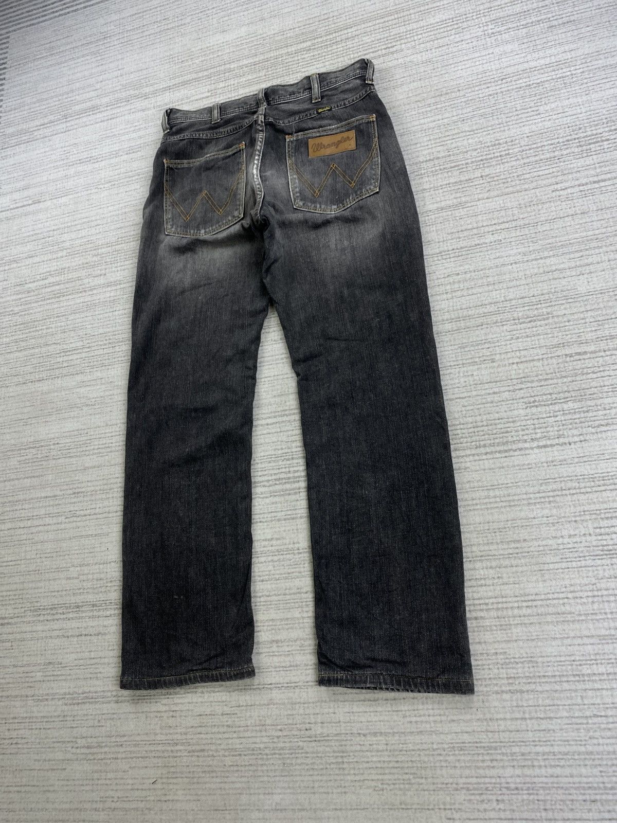Japanese Brand × Vintage × Wrangler Vintage Wrangler Acid Grey Denim Jeans Size US 31 - 6 Thumbnail