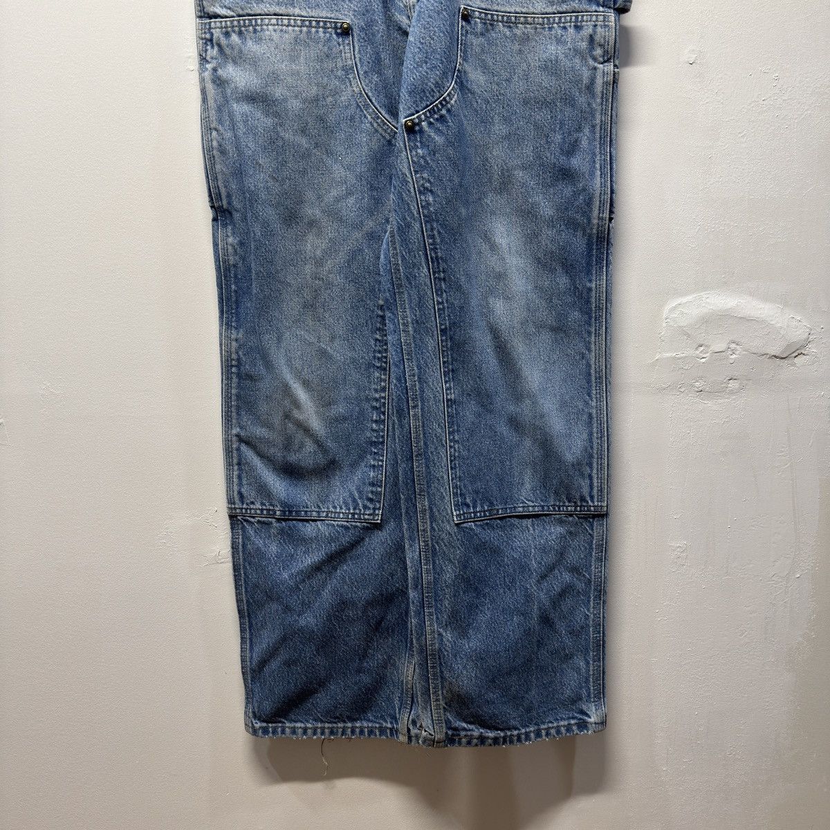 Carhartt 90s Carhartt Faded Double Knee Pants USA ERD Grunge Chrome Size US 33 - 4 Thumbnail