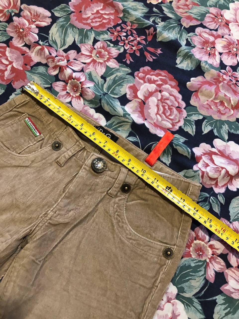 Dolce & Gabbana beige jeans pants Y2K Dolce&Gabbana luxury vintage size 28 Size 28" / US 6 / IT 42 - 13 Thumbnail