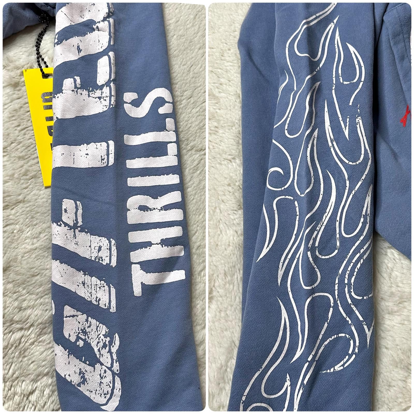 Other NWT GFTD LA Gifted Thrills GGG Graphic Hoodie Blue Mens S Size US S / EU 44-46 / 1 - 5 Thumbnail