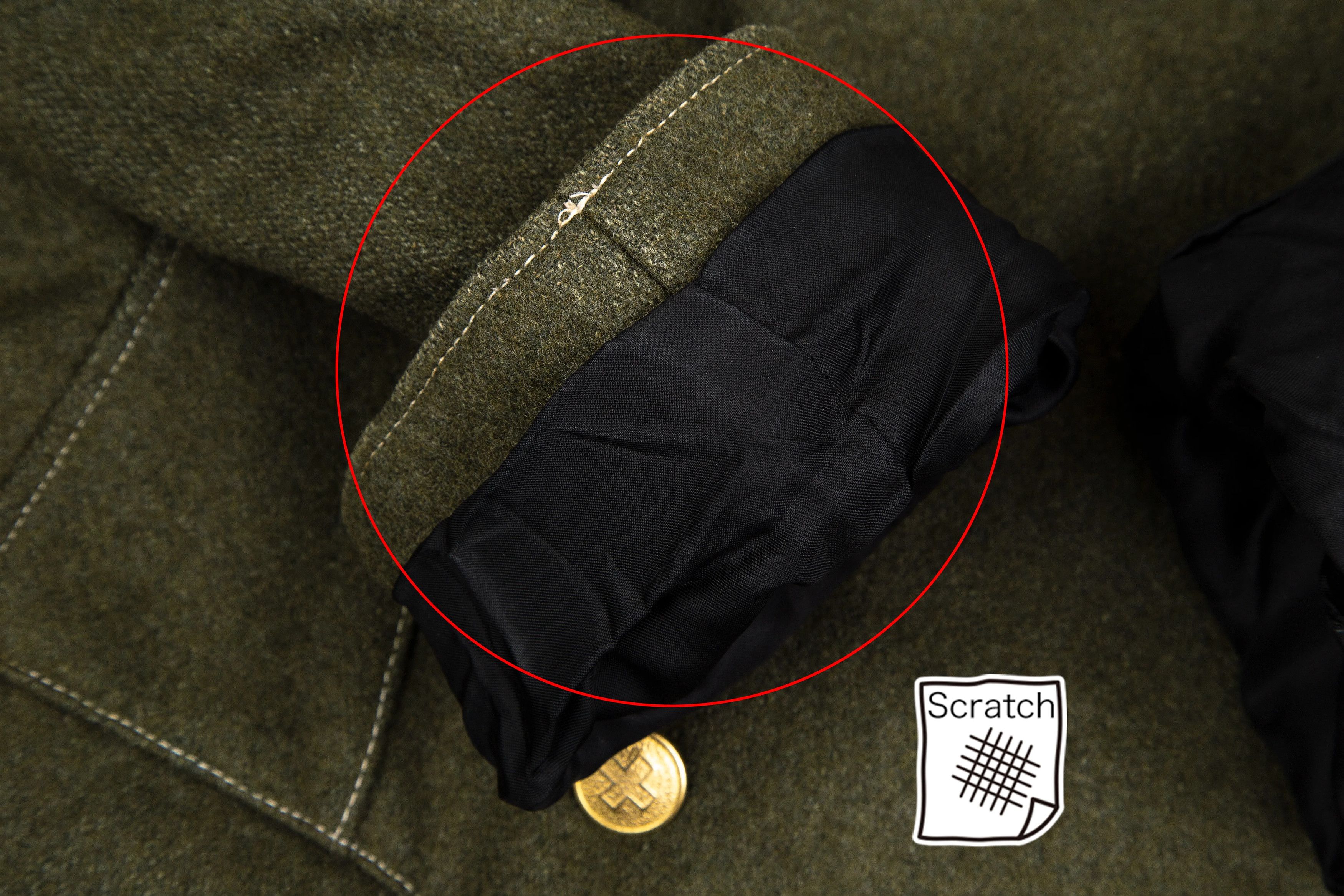 Jean Paul Gaultier Wool Double Button Jacket in Khaki Size 46 Size US S / EU 44-46 / 1 - 7 Thumbnail