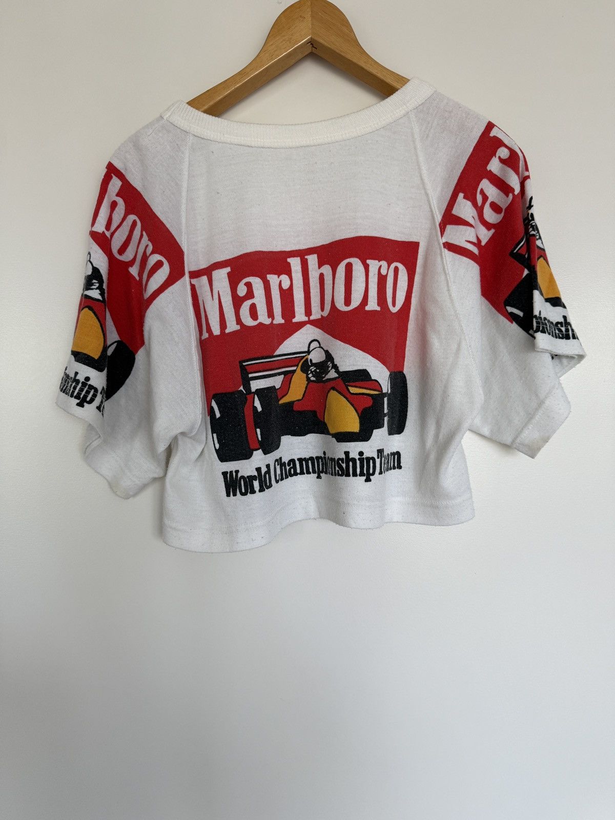Marlboro × Vintage Marlboro world championship racing crop top Size ONE SIZE - 1 Thumbnail