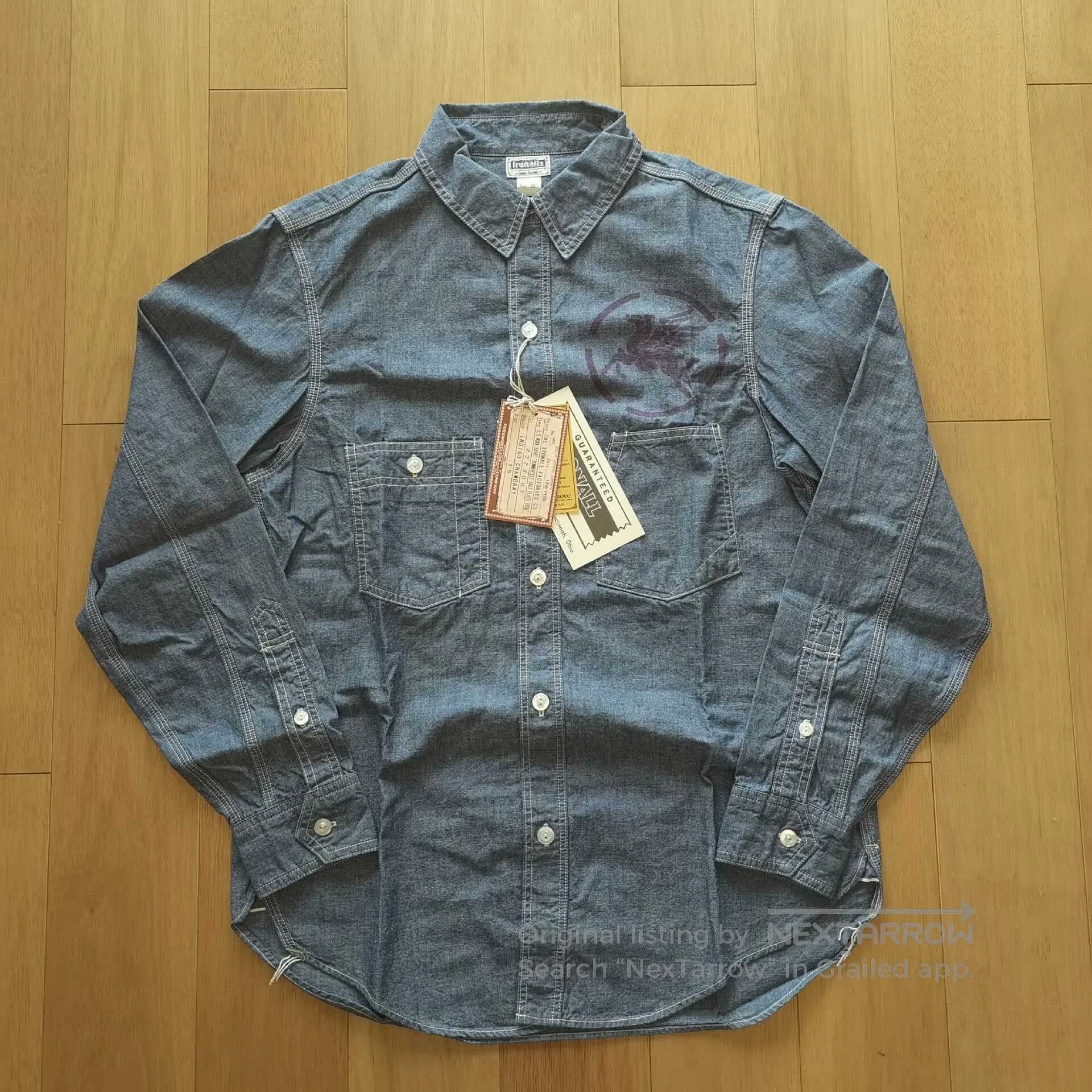 Freewheelers Freewheelers Shirt - Vintage Style. Size US M / EU 48-50 / 2 - 3 Thumbnail