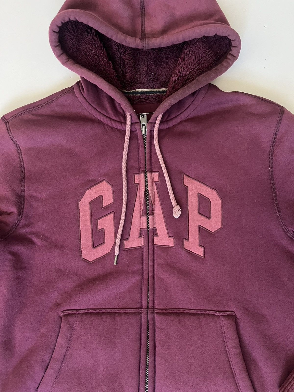 Gap The Gap Zip Up Hoodie, Fleece lined, Cotton Blend Jersey Size US M / EU 48-50 / 2 - 9 Thumbnail