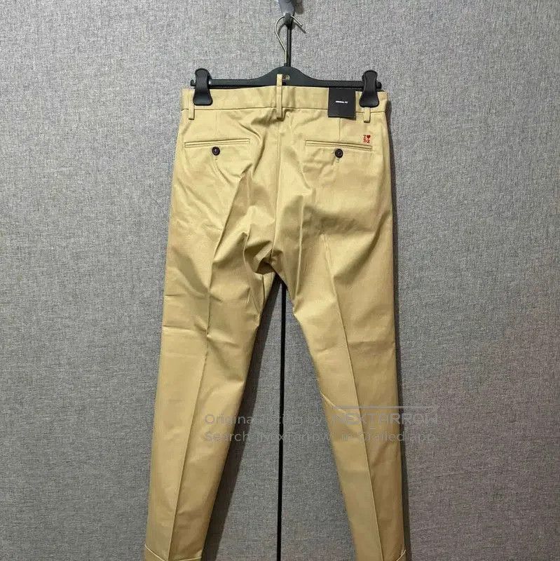 Dsquared2 DSQUARED2 Yellow Cotton Embroidered Casual Pants . Size US 26 / EU 42 - 2 Thumbnail