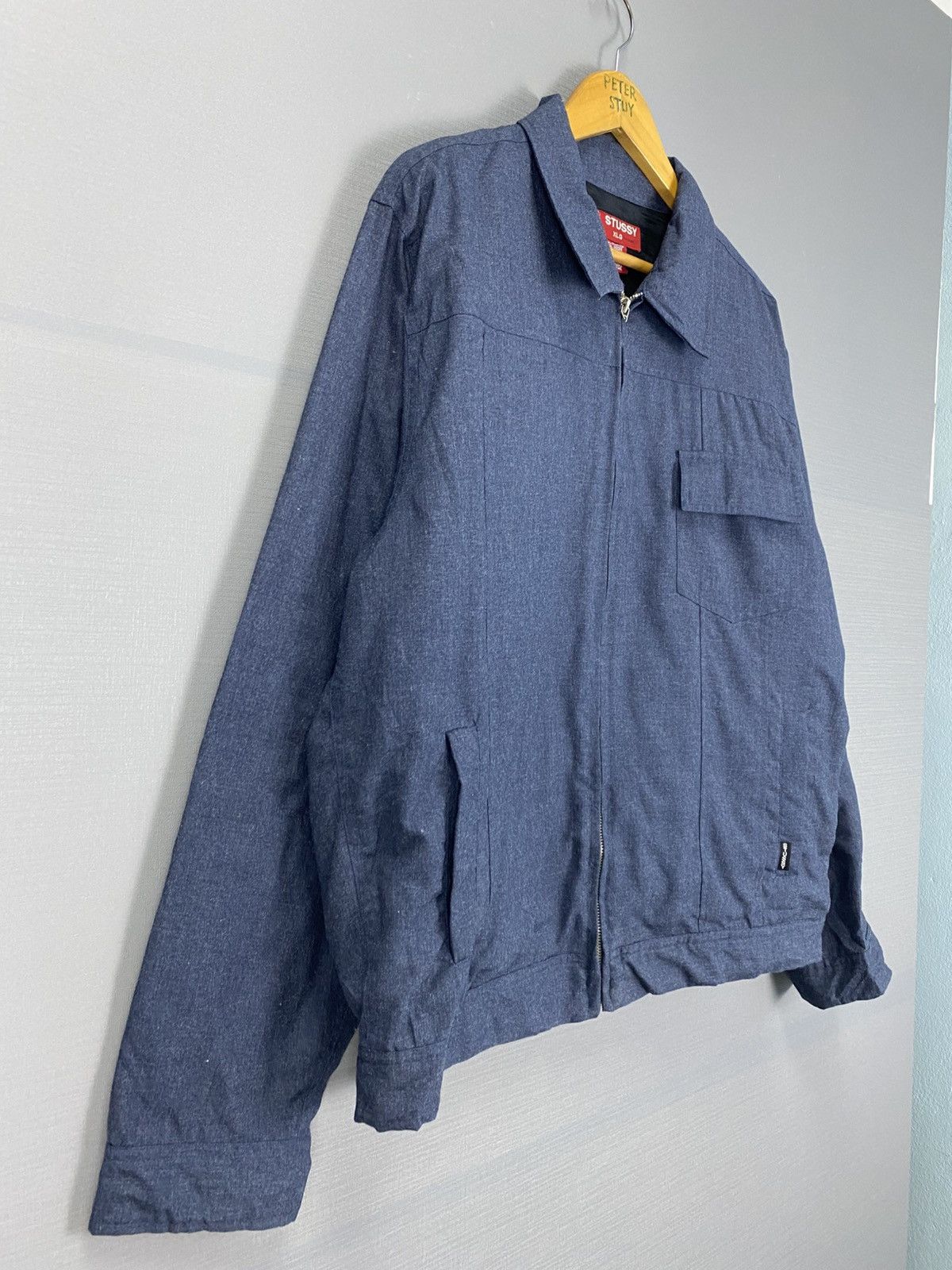 Stussy Vintage Stussy Zipper Jacket Size US XL / EU 56 / 4 - 4 Thumbnail