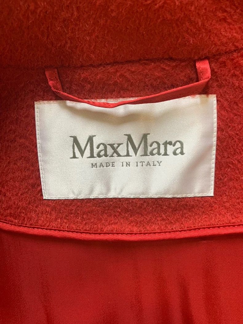 Max Mara Max Mara Manuela coat, water ripple brightens classic red Size S / US 4 / IT 40 - 4 Thumbnail