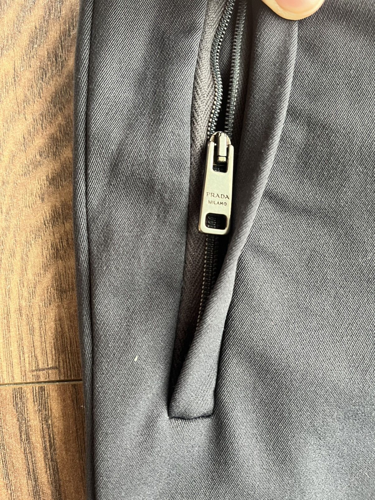 Prada Prada pants with zippers Size US 35 - 3 Thumbnail