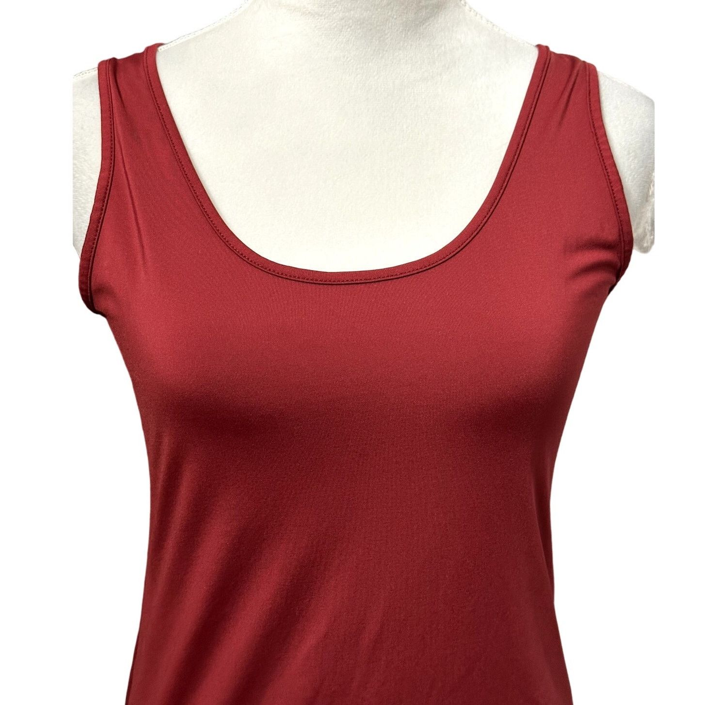 Other Tank Top Red Sleeveless Scoop Neck Racerback Pullover XS Size XS / US 0-2 / IT 36-38 - 2 Thumbnail