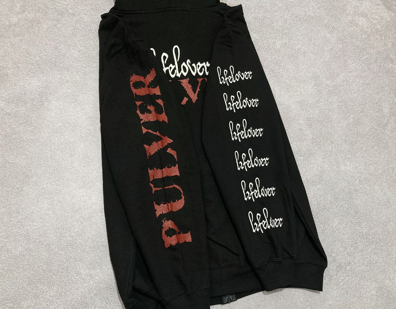 Band Tees Zip-hoodie Lifelover Pulver - black metal Size US XL / EU 56 / 4 - 7 Thumbnail